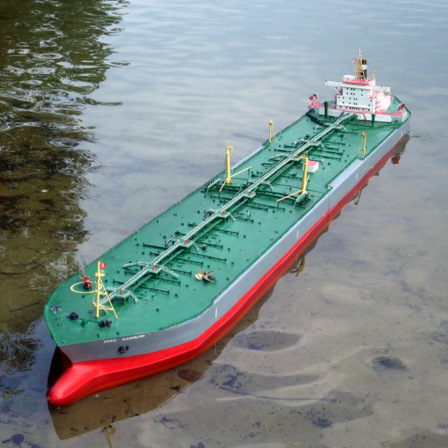 Ein beeindruckendes Tankermodell